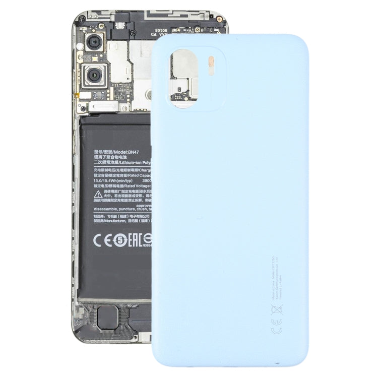 For Xiaomi Redmi A1 / Redmi A1+ Original Battery Back Cover(Blue) - Back Cover by PMC Jewellery | Online Shopping South Africa | PMC Jewellery