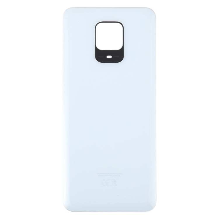 For Xiaomi Redmi Note 9 Pro India OEM Glass Battery Back Cover(White) - Back Cover by PMC Jewellery | Online Shopping South Africa | PMC Jewellery