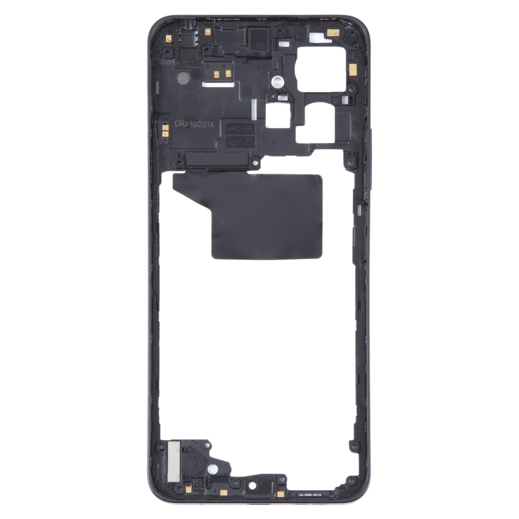 For Xiaomi Redmi Note 12 4G Original Middle Frame Bezel Plate (Black) - Frame Bezel Plate by PMC Jewellery | Online Shopping South Africa | PMC Jewellery