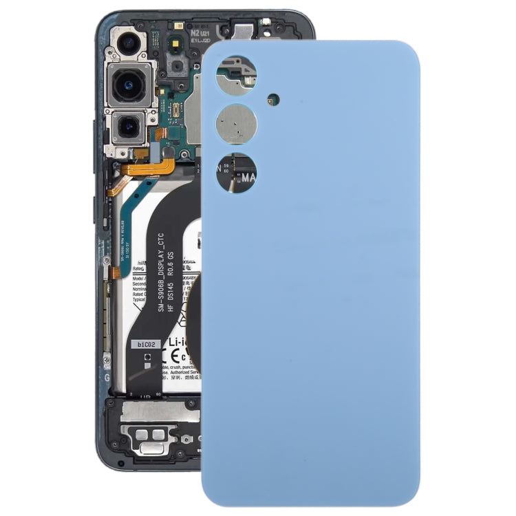 For Samsung Galaxy S23 FE SM-S711B Battery Back Cover(Blue) - Back Cover by PMC Jewellery | Online Shopping South Africa | PMC Jewellery | Buy Now Pay Later Mobicred