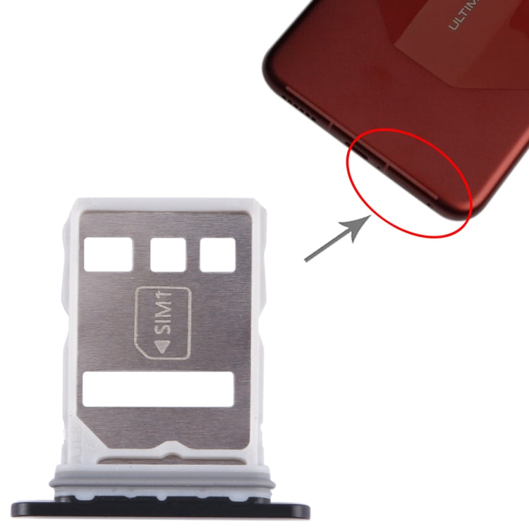 For Huawei Mate 60 Pro+ SIM + NM Card Tray (Black) - free shipping - PMc TechLife - Order now!
