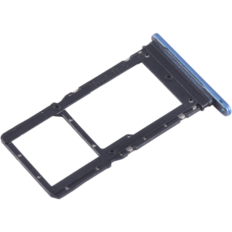 For Huawei Enjoy 30 Plus SIM + SIM / Micro SD Card Tray (Blue) - Card Socket by PMc TechLife | Online Shopping South Africa | PMc TechLife | Buy Now Pay Later Mobicred