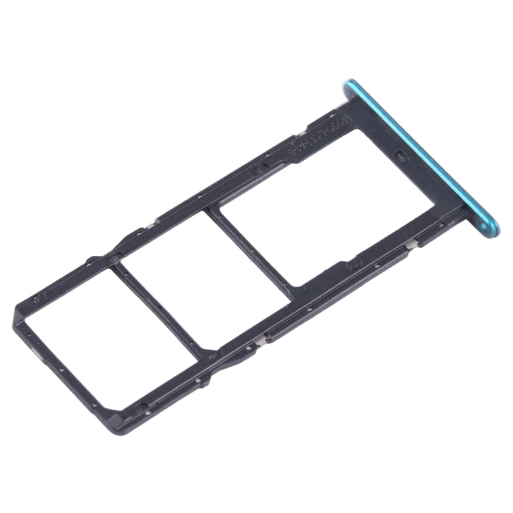 For Honor X10 Lite SIM + SIM + Micro SD Card Tray (Green) - Card Socket by PMc TechLife | Online Shopping South Africa | PMc TechLife | Buy Now Pay Later Mobicred