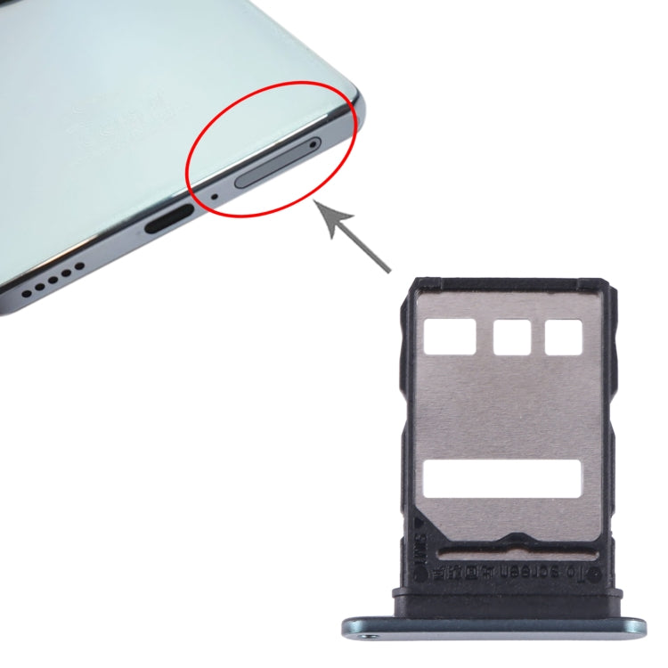 For Honor X9a SIM Card Tray (Green) - Card Socket by PMc TechLife | Online Shopping South Africa | PMc TechLife | Buy Now Pay Later Mobicred