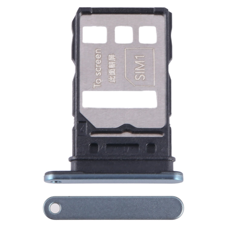 For Honor 80 SIM + SIM Card Tray (Green) - Card Socket by PMc TechLife | Online Shopping South Africa | PMc TechLife | Buy Now Pay Later Mobicred