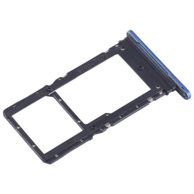 For Honor X7 SIM + SIM / Micro SD Card Tray (Blue) - Card Socket by PMC TechLife | Online Shopping South Africa | PMC TechLife