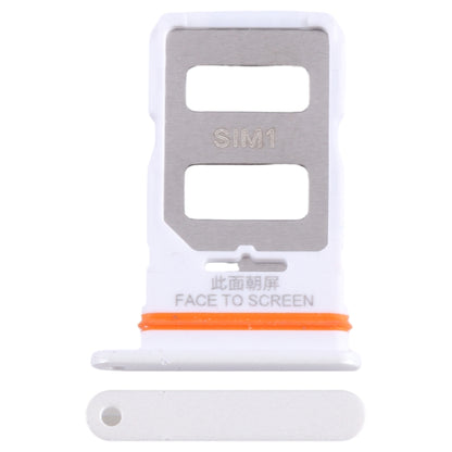 For Xiaomi Poco X5 Pro SIM Card Tray + SIM Card Tray (White) - Card Tray by PMC Jewellery | Online Shopping South Africa | PMC Jewellery