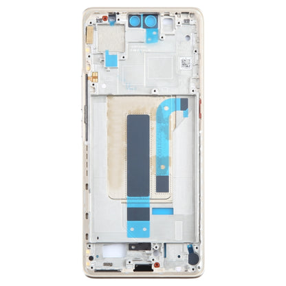 For Xiaomi Civi 3 Original Front Housing LCD Frame Bezel Plate (Gold) - Frame Bezel Plate by PMC Jewellery | Online Shopping South Africa | PMC Jewellery