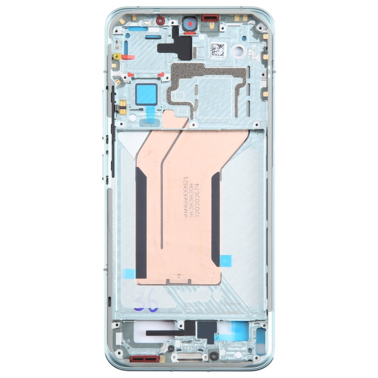 For Xiaomi 14 Original Front Housing LCD Frame Bezel Plate (Green) - Frame Bezel Plate by PMC Jewellery | Online Shopping South Africa | PMC Jewellery