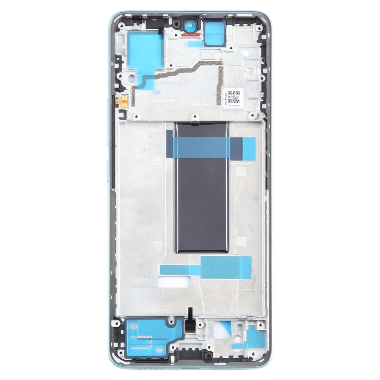 For Xiaomi Redmi Note 13 Pro 5G Original Front Housing LCD Frame Bezel Plate (Blue) - Frame Bezel Plate by PMC Jewellery | Online Shopping South Africa | PMC Jewellery