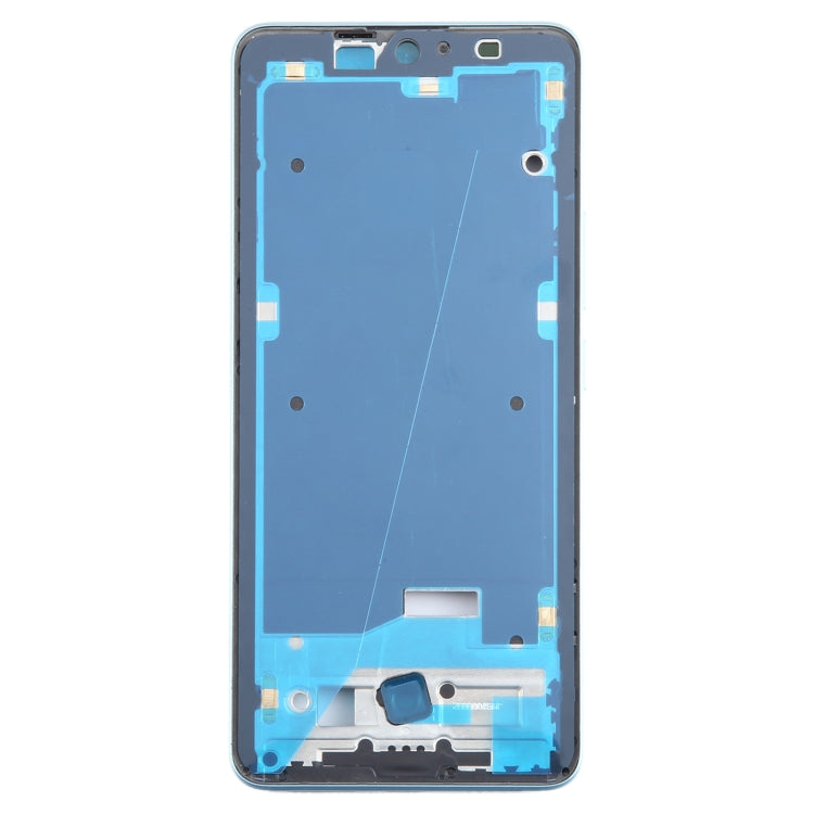 For Xiaomi Redmi Note 13 Pro 5G Original Front Housing LCD Frame Bezel Plate (Blue) - Frame Bezel Plate by PMC Jewellery | Online Shopping South Africa | PMC Jewellery