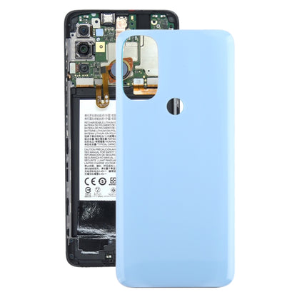 For Motorola Moto G71 5G Original Battery Back Cover (Blue) - Back Cover by PMC Jewellery | Online Shopping South Africa | PMC Jewellery