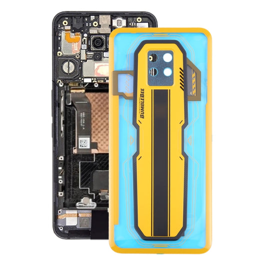 For ZTE nubia Red Magic 7S Pro Battery Back Cover(Bumblebee) - For ZTE by PMC Jewellery | Online Shopping South Africa | PMC Jewellery