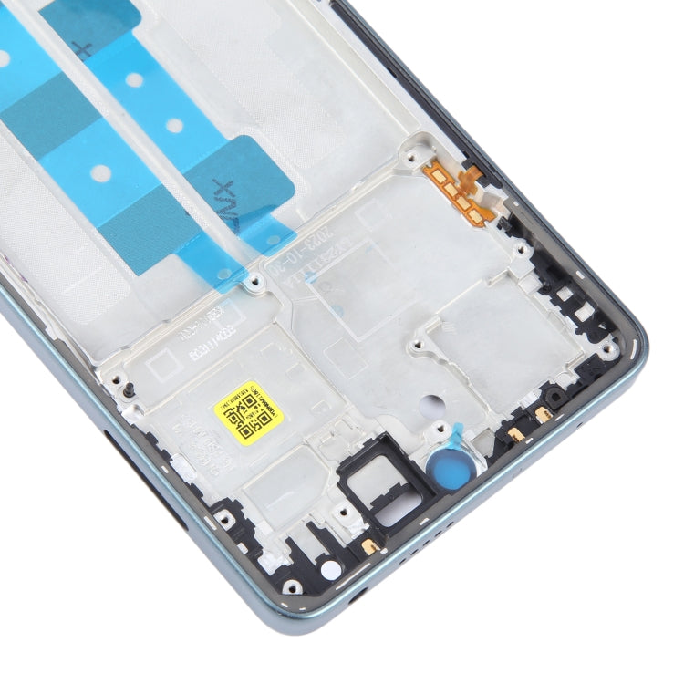 For Xiaomi Poco M6 Pro 4G Original Front Housing LCD Frame Bezel Plate (Blue) - LCD Related Parts by PMC Jewellery | Online Shopping South Africa | PMC Jewellery