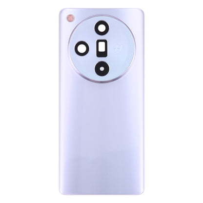 For OPPO Find X7 Original Battery Back Cover with Camera Lens Cover(Purple) - Back Cover by PMC Jewellery | Online Shopping South Africa | PMC Jewellery