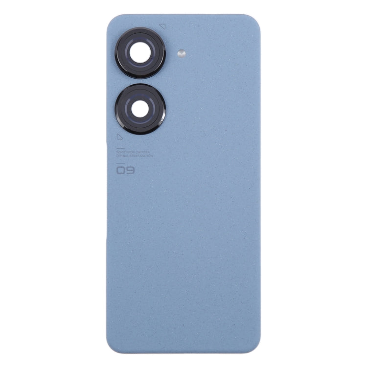 For Asus Zenfone 9 AI2202 Original Battery Back Cover with Camera Lens Cover(Blue) - Back Cover by PMC Jewellery | Online Shopping South Africa | PMC Jewellery | Buy Now Pay Later Mobicred