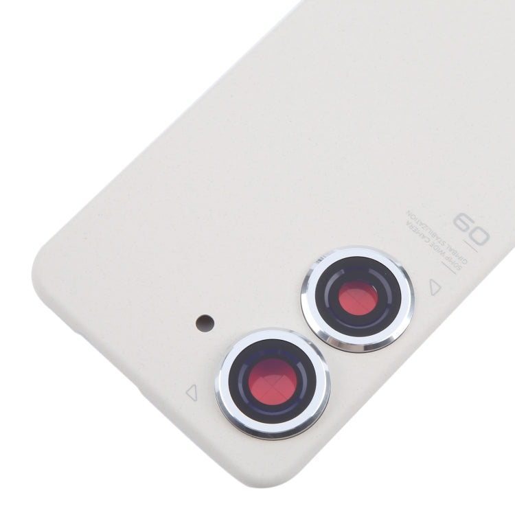 For Asus Zenfone 9 AI2202 Original Battery Back Cover with Camera Lens Cover(White) - Back Cover by PMC Jewellery | Online Shopping South Africa | PMC Jewellery | Buy Now Pay Later Mobicred