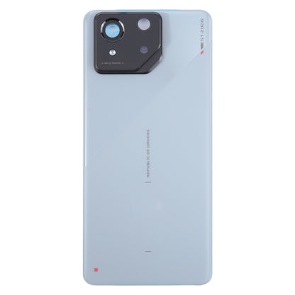 For Asus ROG Phone 8 AI2401 Original Glass Battery Back Cover with Camera Lens Cover(Grey) - Back Cover by PMC Jewellery | Online Shopping South Africa | PMC Jewellery | Buy Now Pay Later Mobicred