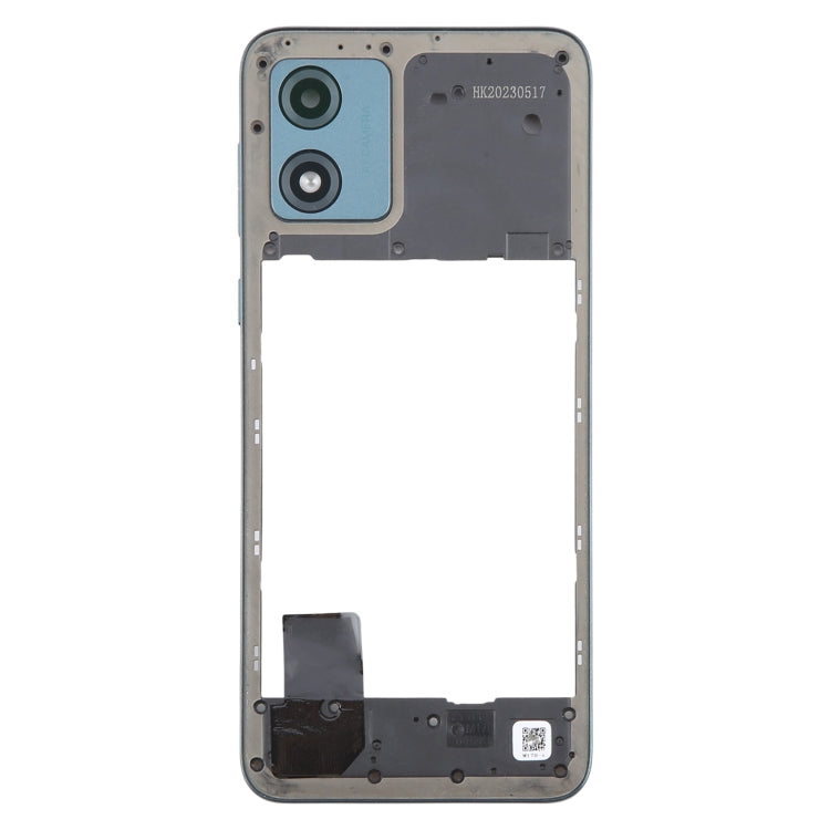 For Motorola Moto E13 Original Middle Frame Bezel Plate (Green) - Frame Bezel Plate by PMC Jewellery | Online Shopping South Africa | PMC Jewellery | Buy Now Pay Later Mobicred