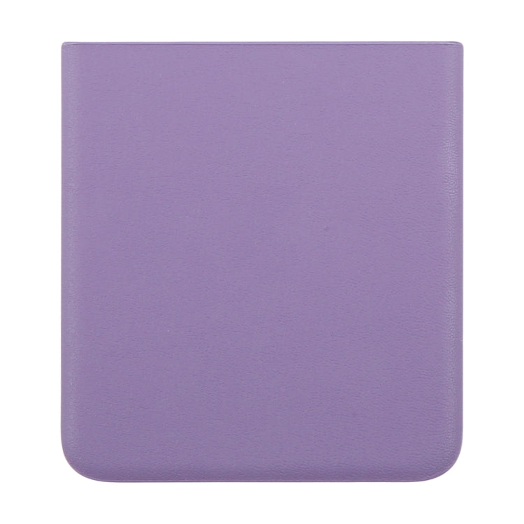 For Motorola Razr 40 Original Lower Part Battery Back Cover(Purple) - Back Cover by PMC Jewellery | Online Shopping South Africa | PMC Jewellery | Buy Now Pay Later Mobicred