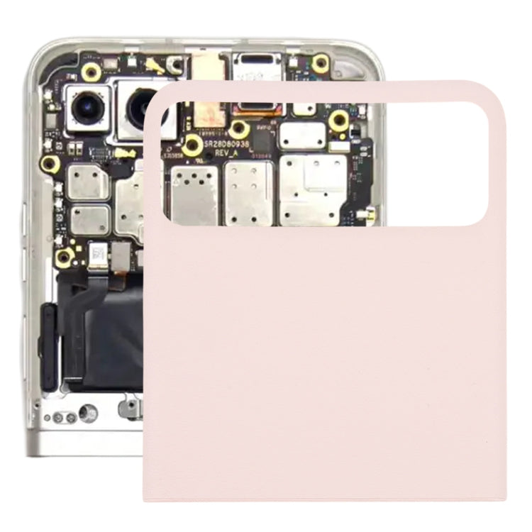 For Motorola Razr 40 Original Upper Part Battery Back Cover (Pink) - Back Cover by PMC Jewellery | Online Shopping South Africa | PMC Jewellery | Buy Now Pay Later Mobicred