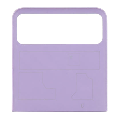 For Motorola Razr 40 Original Upper Part Battery Back Cover (Purple) - Back Cover by PMC Jewellery | Online Shopping South Africa | PMC Jewellery | Buy Now Pay Later Mobicred