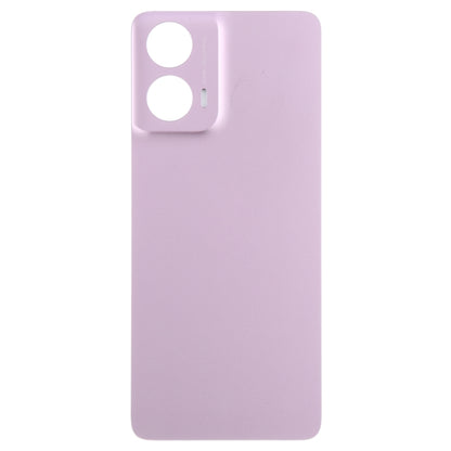 For Motorola Moto G24 Original Battery Back Cover(Pink) - Back Cover by PMC Jewellery | Online Shopping South Africa | PMC Jewellery | Buy Now Pay Later Mobicred