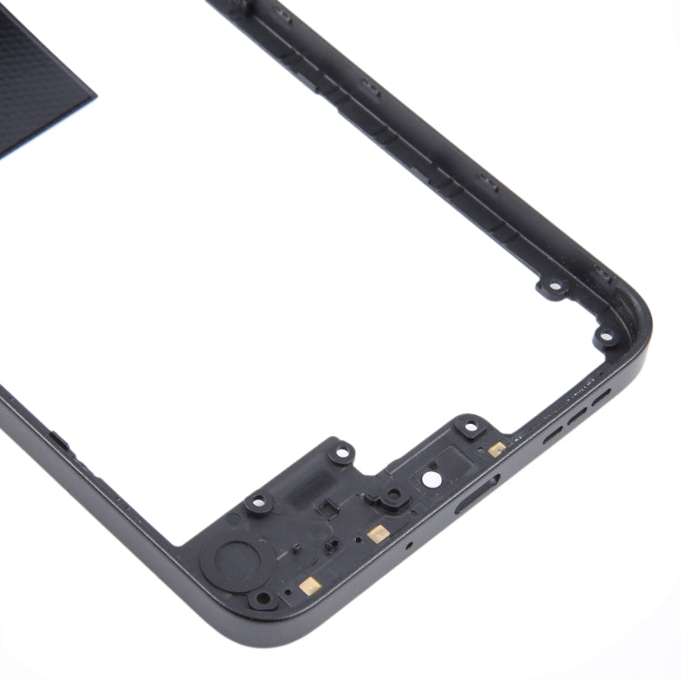 For Xiaomi Poco M6 Original Middle Frame Bezel Plate (Black) - Frame Bezel Plate by PMC Jewellery | Online Shopping South Africa | PMC Jewellery | Buy Now Pay Later Mobicred