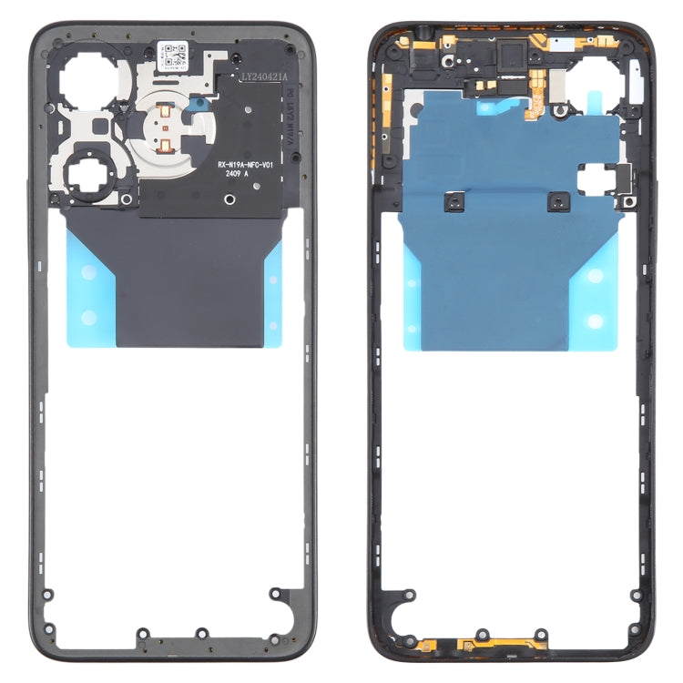 For Xiaomi Redmi Note 13R Original Middle Frame Bezel Plate (Black) - Frame Bezel Plate by PMC Jewellery | Online Shopping South Africa | PMC Jewellery | Buy Now Pay Later Mobicred