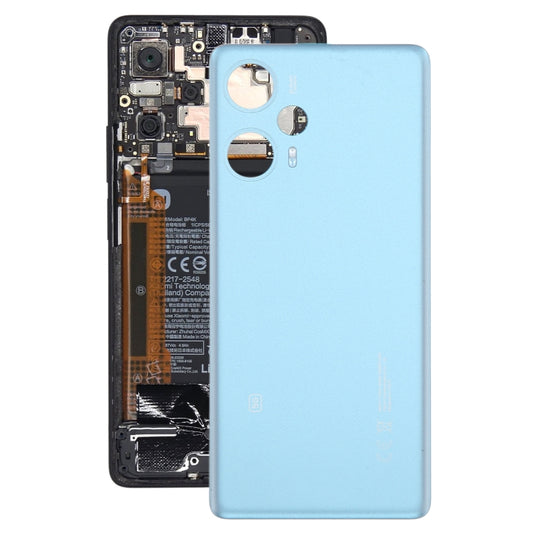 For Xiaomi Poco F5 Original Battery Back Cover(Blue) - Back Cover by PMC Jewellery | Online Shopping South Africa | PMC Jewellery | Buy Now Pay Later Mobicred