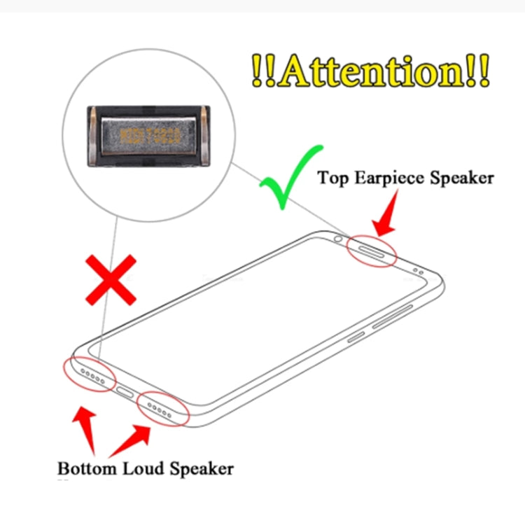 10 PCS Earpiece Speaker for Nokia 7 - Earpiece & Loundspeaker by PMc TechLife | Online Shopping South Africa | PMc TechLife | Buy Now Pay Later Mobicred