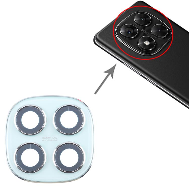 For Xiaomi Redmi Note 14 Pro 5G Original Rear Camera Lens Cover (Green) - Camera by PMc TechLife | Online Shopping South Africa | PMc TechLife | Buy Now Pay Later Mobicred