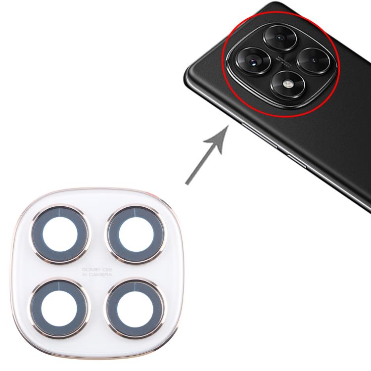For Xiaomi Redmi Note 14 Pro 4G Original Rear Camera Lens Cover (White) - Camera by PMc TechLife | Online Shopping South Africa | PMc TechLife | Buy Now Pay Later Mobicred