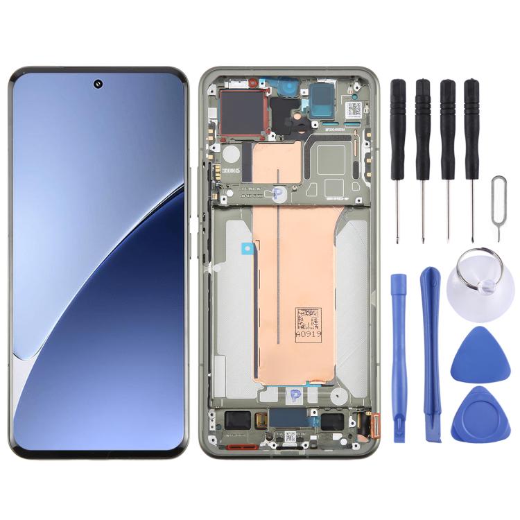 For Xiaomi 15 Pro AMOLED Original LCD Screen Digitizer Full Assembly with Frame (Green) - LCD Screen by PMc TechLife | Online Shopping South Africa | PMc TechLife | Buy Now Pay Later Mobicred
