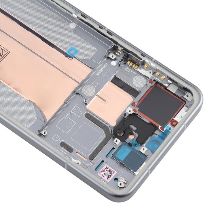 For Xiaomi 15 Pro AMOLED Original LCD Screen Digitizer Full Assembly with Frame (Silver) - LCD Screen by PMc TechLife | Online Shopping South Africa | PMc TechLife | Buy Now Pay Later Mobicred