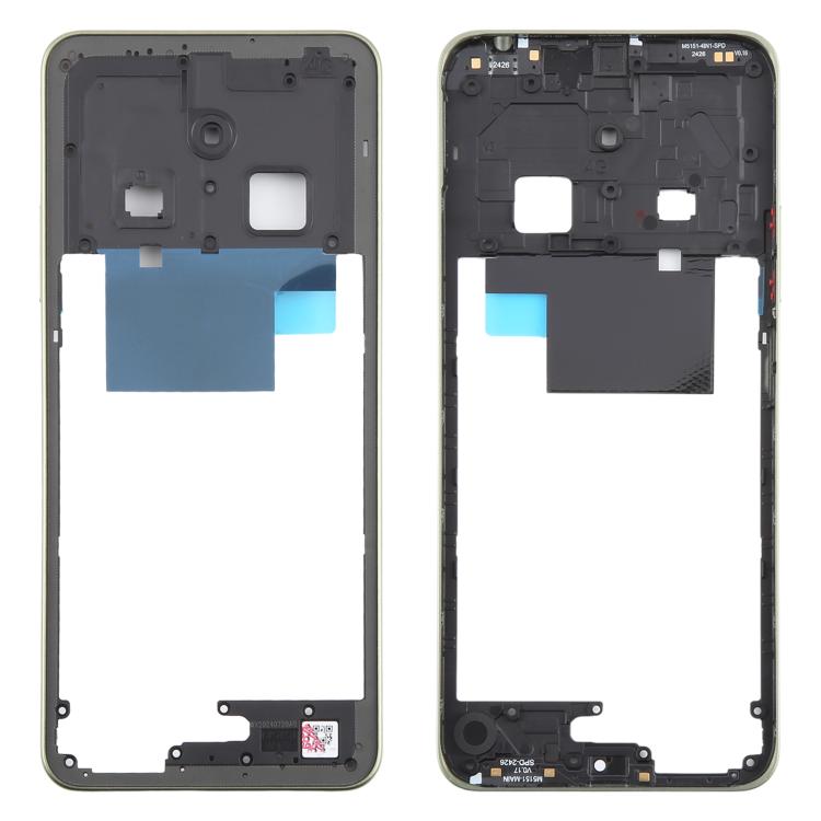 For Xiaomi Redmi 14C 5G Original Middle Frame Bezel Plate (Dark Green) - Frame Bezel Plate by PMc TechLife | Online Shopping South Africa | PMc TechLife | Buy Now Pay Later Mobicred