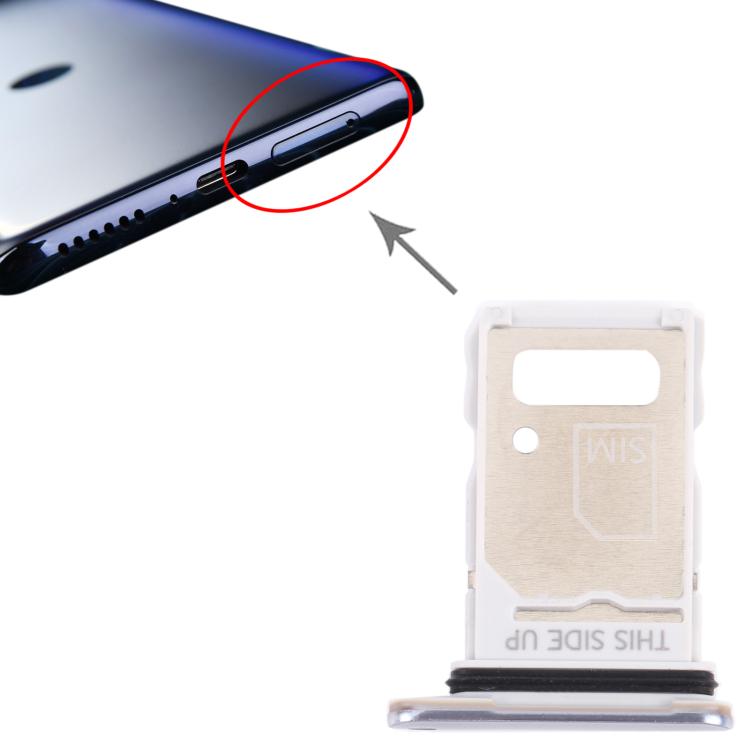 For Motorola Moto X30 Pro SIM Card Tray (White) - Card Socket by PMc TechLife | Online Shopping South Africa | PMc TechLife | Buy Now Pay Later Mobicred