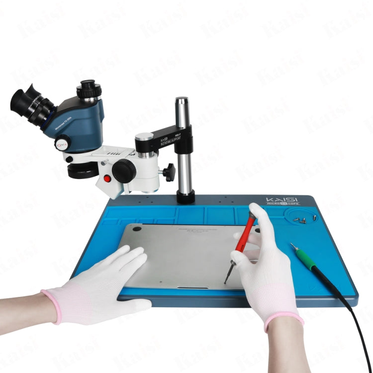 Kaisi 350S Plus Trinocular Stereo Microscope - free shipping - PMC TechLife - Order now!