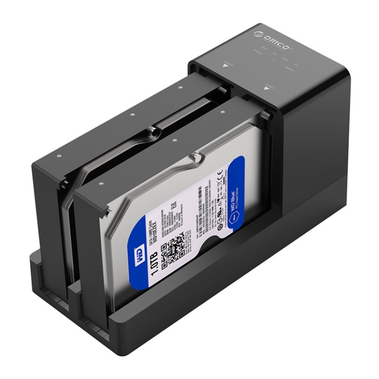 ORICO 6528US3-C 2.5 / 3.5 inch Hard Drive Enclosure with Duplicator - HDD Enclosure by ORICO | Online Shopping South Africa | PMC Jewellery | Buy Now Pay Later Mobicred