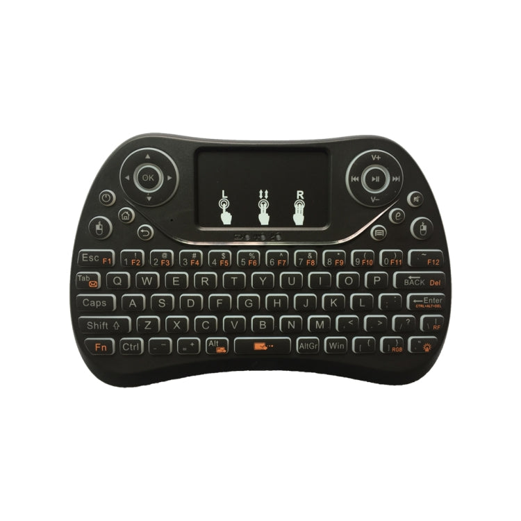 I8 Max 2.4GHz Mini Wireless Keyboard with Touchpad Rechargeable Fly Air Mouse Smart Game 7-color Backlit - Mini Keyboard by PMC Jewellery | Online Shopping South Africa | PMC Jewellery | Buy Now Pay Later Mobicred