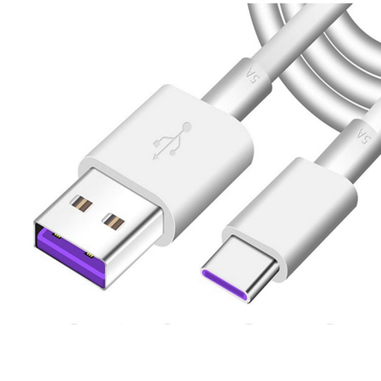 5A USB to USB-C / Type-C Flash Charging Data Cable, Cable Length: 1m - USB-C & Type-C Cable by PMC Jewellery | Online Shopping South Africa | PMC Jewellery | Buy Now Pay Later Mobicred