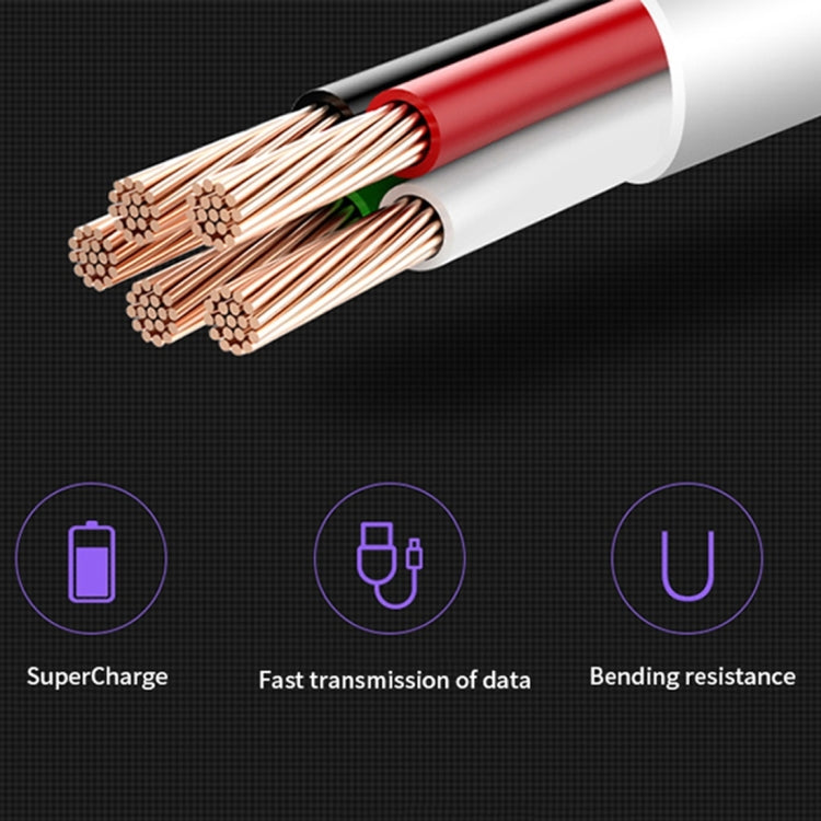 5A USB to USB-C / Type-C Flash Charging Data Cable, Cable Length: 1m - USB-C & Type-C Cable by PMC Jewellery | Online Shopping South Africa | PMC Jewellery | Buy Now Pay Later Mobicred