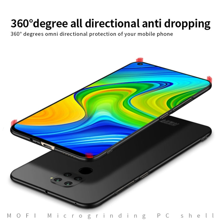 For Xiaomi Redmi 10X 4G MOFI Frosted PC Ultra-thin Hard Case(Blue) - Xiaomi Cases by MOFI | Online Shopping South Africa | PMC TechLife | Buy Now Pay Later Mobicred