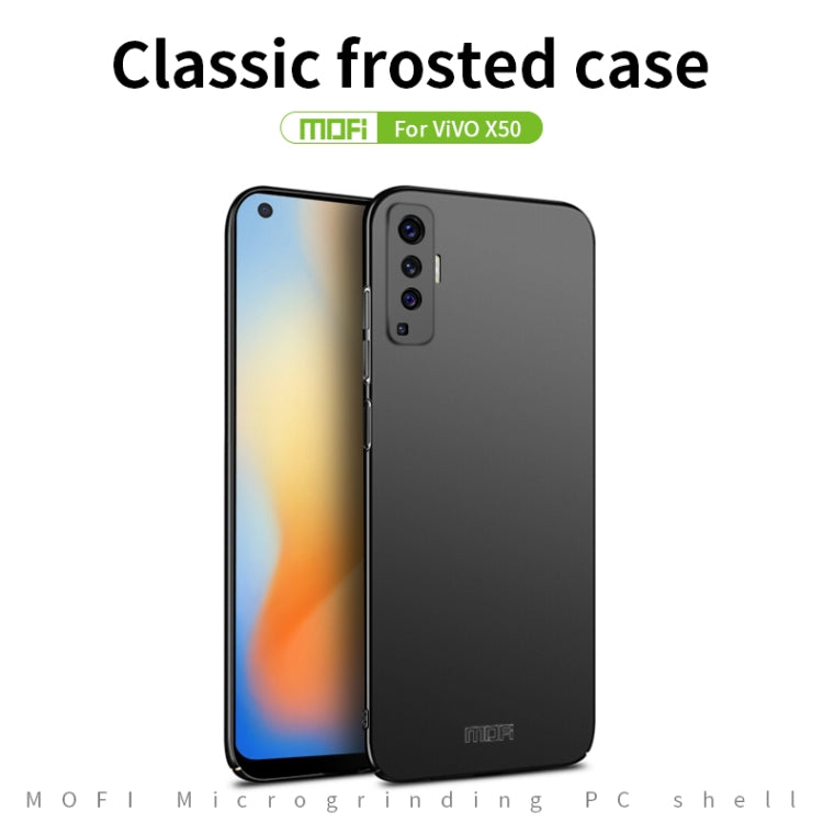 For Vivo X50 MOFI Frosted PC Ultra-thin Hard Case(Gold) - free shipping - PMC TechLife - Order now!