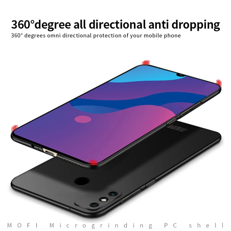 For Huawei Honor 9A MOFI Frosted PC Ultra-thin Hard Case(Black) - free shipping - PMC TechLife - Order now!