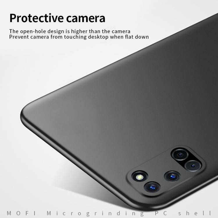 For OPPO A52 MOFI Frosted PC Ultra-thin Hard Case(Black) - OPPO Cases by MOFI | Online Shopping South Africa | PMC Jewellery