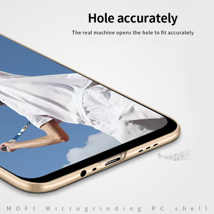 For OPPO A52 MOFI Frosted PC Ultra-thin Hard Case(Blue) - OPPO Cases by MOFI | Online Shopping South Africa | PMC TechLife | Buy Now Pay Later Mobicred