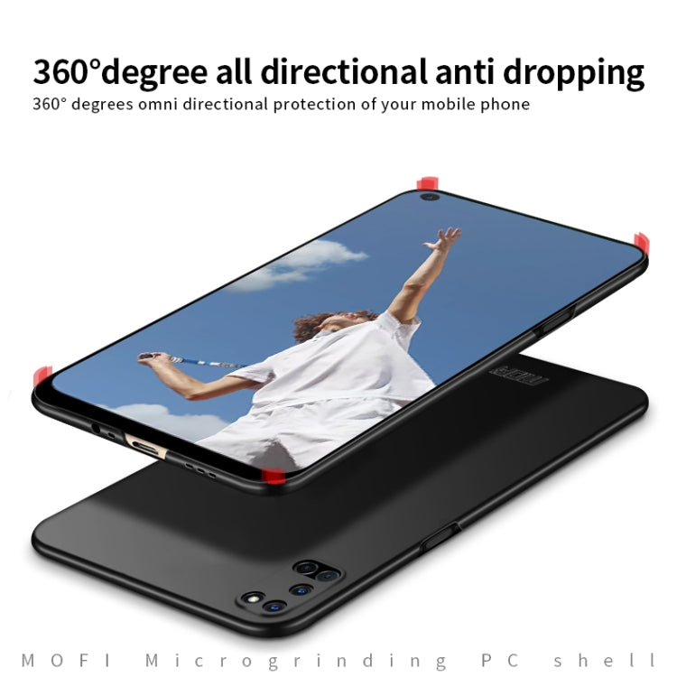 For OPPO A52 MOFI Frosted PC Ultra-thin Hard Case(Red) - OPPO Cases by MOFI | Online Shopping South Africa | PMC TechLife