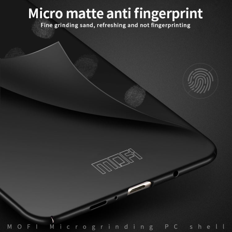 For Xiaomi RedMi Note9S/Note9Pro  MOFI Frosted PC Ultra-thin Hard C(Black) - Xiaomi Cases by MOFI | Online Shopping South Africa | PMC Jewellery