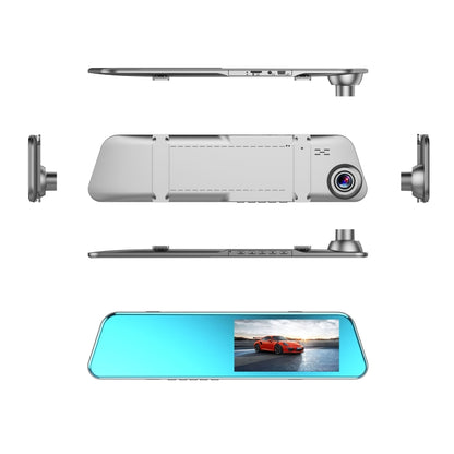 Full HD 1080P Full-Screen Touch 5.18-Inch Rearview Mirror Digital Video Recorder Dual-Lens Ultra-Thin On-Board DVR Camera - Car DVRs by PMC Jewellery | Online Shopping South Africa | PMC Jewellery | Buy Now Pay Later Mobicred